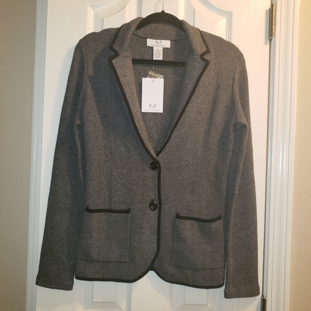 M Magaschoni Blazer Sweater